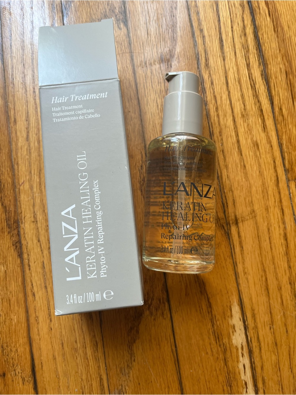 LANZA Keratin Healing Oil Hair Treatment - FULL SIZE 3.4 fl oz